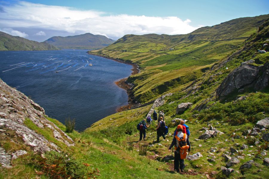 8-Daagse wandeltrektochten met bagagevervoer (groepsreizen met gids). -Categorie/Wandelreizen